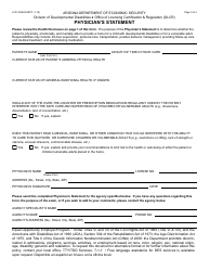 Form LCR-1040AFORFF Health Self-disclosure - Arizona, Page 2