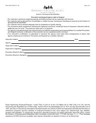 Form DDD-1692A FORFF Prevention and Support Instructor Recertification Packet - Arizona, Page 4