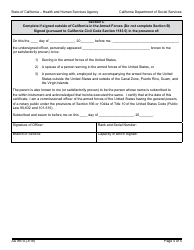 Form AD887A Statement of Understanding Independent Adoptions Program - Parent Who Did Not Give Physical Custody (Non-custodial Parent) of the Child to the Petitioner(S) - California, Page 5