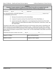 Form AD887B Statement of Understanding Independent Adoptions Program - Alleged Father - California, Page 5