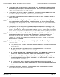 Form AD900A Statement of Understanding - Independent Adoptions Program - California, Page 5