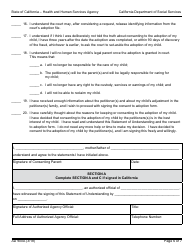Form AD900A Statement of Understanding - Independent Adoptions Program - California, Page 6