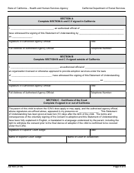 Form AD900 Statement of Understanding Independent Adoptions Program - Parent Who Gave Physical Custody (Custodial Parent) of the Indian Child to the Petitioner(S) - California, Page 8