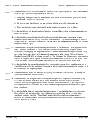 Form AD900B Statement of Understanding Independent Adoptions Program - Alleged Father of an Indian Child - California, Page 5