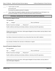 Form AD926 Statement of Understanding Independent Adoptions Program - Parent Who Places the Child With the Prospective Adoptive Parent(S) - California, Page 2