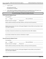 Form AD927 Statement of Understanding Independent Adoptions Program - Parent Who Places the Indian Child With the Prospective Adoptive Parent(S) - California, Page 2