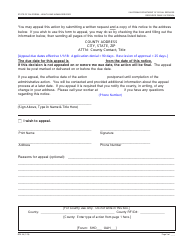 Form RFA09 Notice of Action Regarding Resource Family Approval - California, Page 3