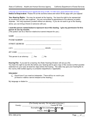 Form RFA09B Notice of Action to Individual Regarding Resource Family Approval Criminal Record Exemption Decision - California, Page 4