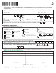 Form DR-1 Florida Business Tax Application - Florida, Page 2