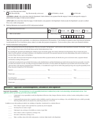 Form DR-1 Florida Business Tax Application - Florida, Page 9