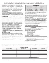Form DR-15MO Out-of-State Purchase Return - Florida, Page 2