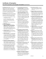 Form ST3 Certificate of Exemption - Minnesota, Page 4