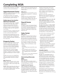 Instructions for Form M3 Partnership Return - Minnesota, Page 6