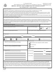 Form DS-1622 Medical History and Examination for Foreign Service for Children Age 11 and Younger