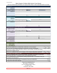 Application Form for Approval of Qualified Trust for Children With Autism Form - West Virginia Children With Autism Trust Board - West Virginia, Page 4