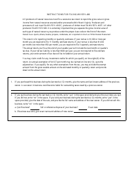 Form WV/SEV-400 Severance Tax - Estimate - West Virginia, Page 2