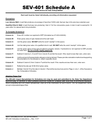 Document preview: Instructions for Form WV/SEV-401 Schedule A Gas Computation - West Virginia