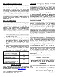 Instructions for Form WV/SEV-401T West Virginia Annual Timber Severance Tax Return - West Virginia, Page 2