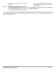 Instructions for Form WV/SDR-2015 Soft Drink Monthly Report - West Virginia, Page 2