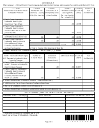 Form WV/BOT-300e Business &amp; Occupation Tax Estimate for Electric Power - West Virginia, Page 2