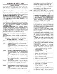 Instructions for Form 770 Virginia Fiduciary Income Tax - Virginia, Page 10