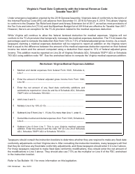 Instructions for Form 763 Nonresident Individual Income Tax - Virginia, Page 2