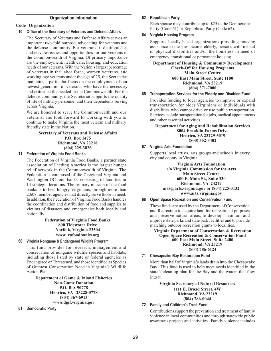 Instructions for Form 763 Nonresident Individual Income Tax - Virginia, Page 35