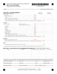 Form RI-1040C Composite Income Tax Return - Rhode Island, Page 2