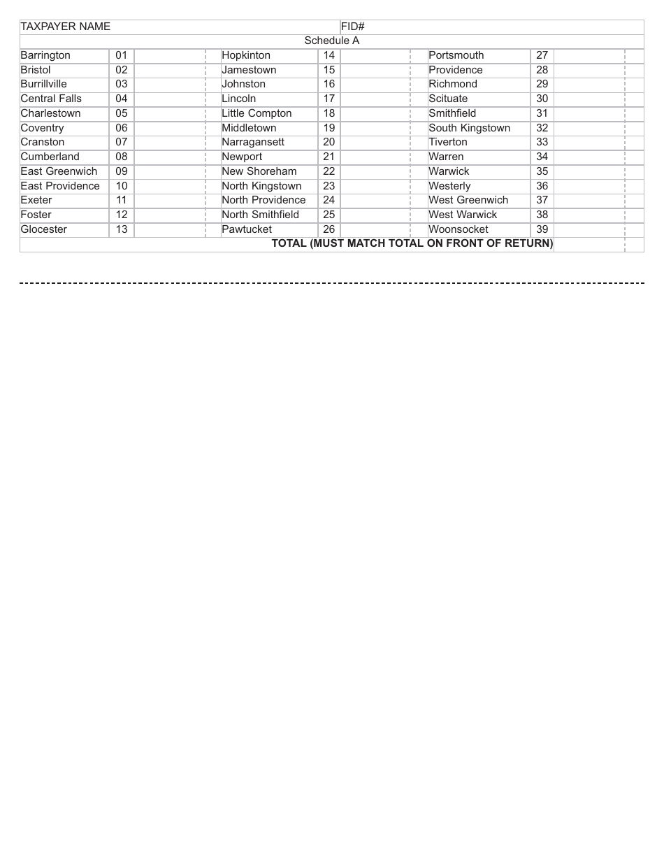Form MTQ Quarterly Meals and Beverage Tax Return - Rhode Island, Page 2