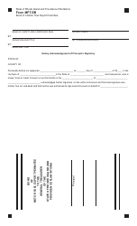 Form MFT-EB Bond of a Motor Fuel Export Permittee - Rhode Island, Page 2