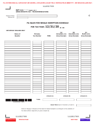 Form RCT-111 Gross Receipts Tax (Grt) Report - Telecommunications - Pennsylvania, Page 3