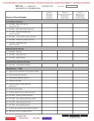 Form RCT-111 Gross Receipts Tax (Grt) Report - Telecommunications - Pennsylvania, Page 4