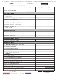 Form RCT-111 Gross Receipts Tax (Grt) Report - Telecommunications - Pennsylvania, Page 5