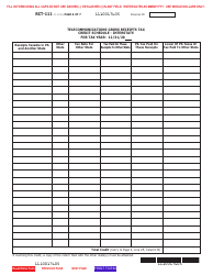 Form RCT-111 Gross Receipts Tax (Grt) Report - Telecommunications - Pennsylvania, Page 6