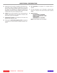 Form REV-774 CT Assignment of Tax Credit - Pennsylvania, Page 2