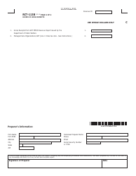 Form RCT-113B Gross Receipts Tax (Grt) Report - Managed Care Organization - Pennsylvania, Page 2