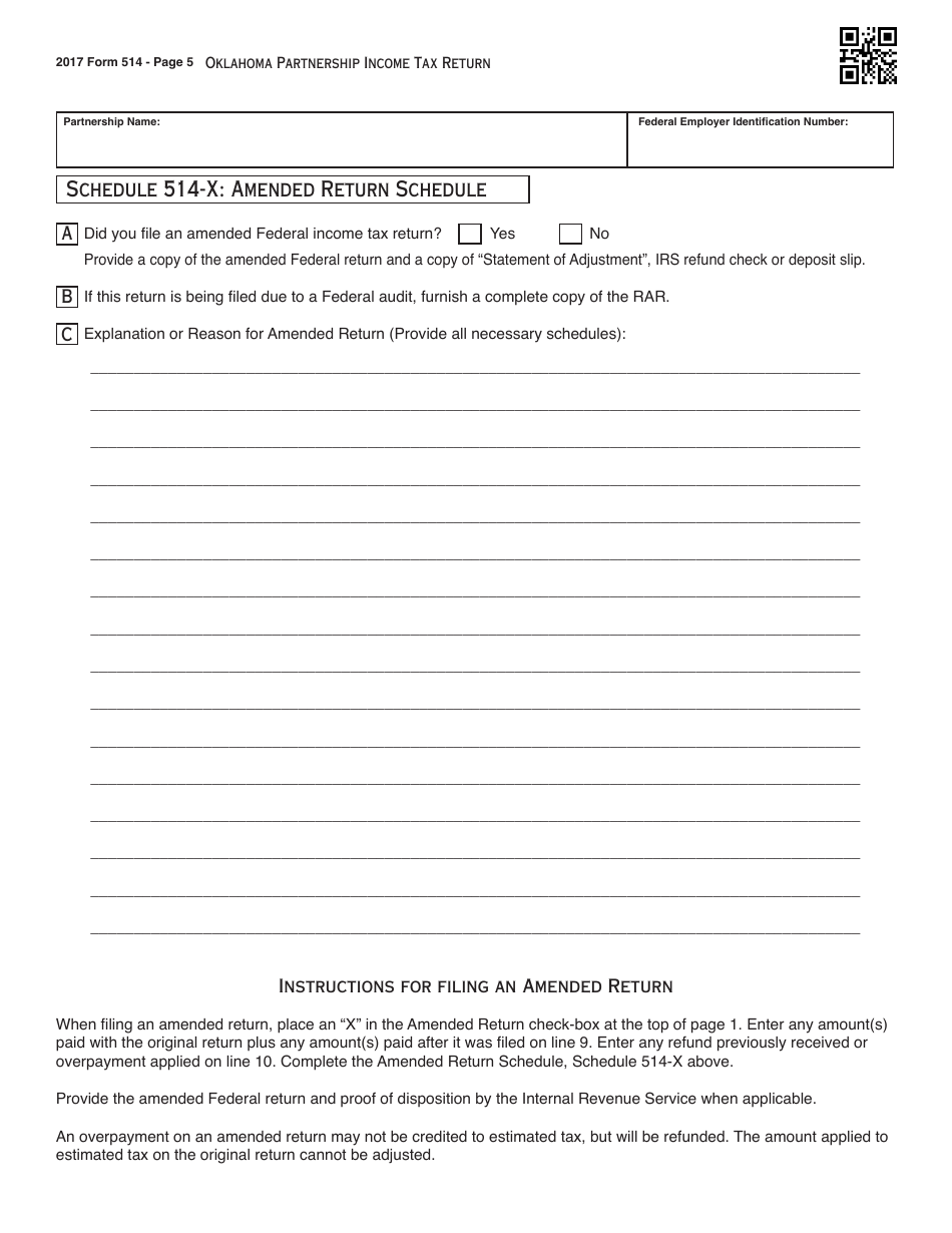 Oklahoma Partnership Income Tax Forms and Instructions - Oklahoma, Page 16
