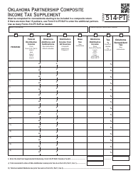 Oklahoma Partnership Income Tax Forms and Instructions - Oklahoma, Page 18
