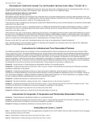 Oklahoma Partnership Income Tax Forms and Instructions - Oklahoma, Page 19