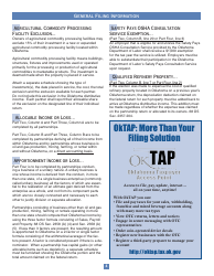 Oklahoma Partnership Income Tax Forms and Instructions - Oklahoma, Page 4