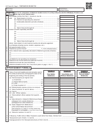 Oklahoma Corporation Income and Franchise Tax Forms and Instructions - Oklahoma, Page 19
