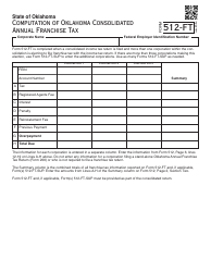 Oklahoma Corporation Income and Franchise Tax Forms and Instructions - Oklahoma, Page 27