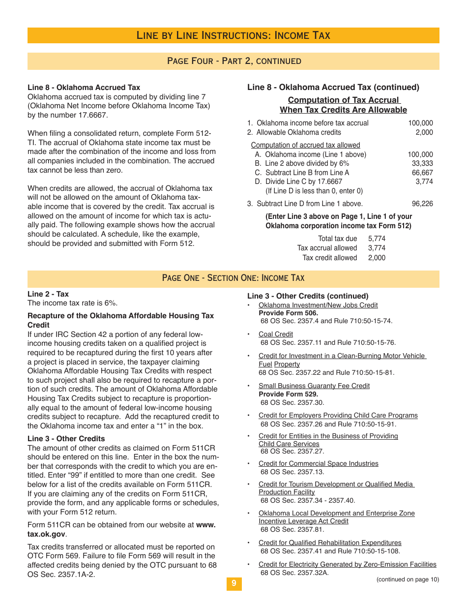 2017 Oklahoma Oklahoma Corporation and Franchise Tax Forms and Instructions Fill Out