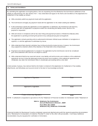 Packet S - Application for Settlement of Tax Liability - Oklahoma, Page 10