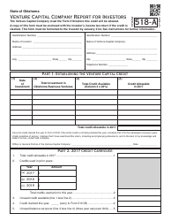 OTC Form 518-A Venture Capital Company Report for Investors - Oklahoma