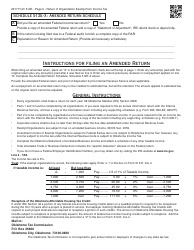 OTC Form 512E Return of Organization Exempt From Income Tax - Oklahoma, Page 2