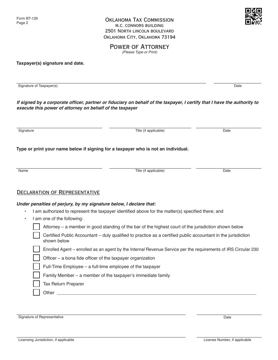OTC Form 900XM Tax Exempt Manufacturing Application - Oklahoma, Page 12