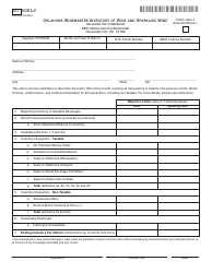 Document preview: OTC Form ALC50012 Oklahoma Winemakers Inventory of Wine and Sparkling Wine - Oklahoma