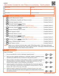 Oklahoma Business Registration Packet for Cigarette and Tobacco Licensing - Oklahoma, Page 4