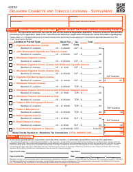 Oklahoma Business Registration Packet for Cigarette and Tobacco Licensing - Oklahoma, Page 7